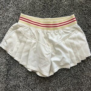free people pleated shorts, size xs